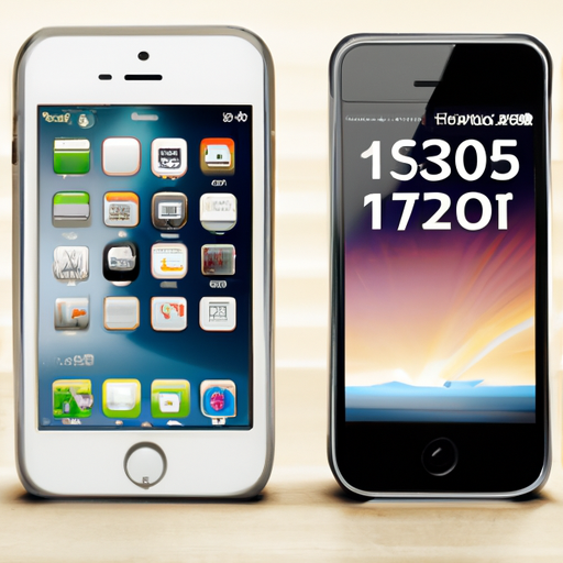 The image would show an iPhone 15 and a smaller, simplified version of the phone side by side. The iPhone 15 would appear sleek and high-tech, while the stripped-down version would be much simpler in design, potentially emphasizing the budget aspect with a plain color scheme. The image could also feature visual cues such as dollar signs or price tags to further highlight the affordability of the stripped-down version.