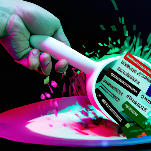 The image would show a hand holding a scoop, filled with colorful incident icons representing various types of incidents. The scoop would be pouring the incidents into a large, open jar labeled "PagerDuty".