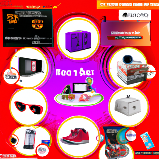 An image depicting a variety of products, such as electronics, appliances, clothing, and accessories, arranged in a composed and visually appealing manner. The products are shown with discount labels, indicating the best early Cyber Monday deals. The image showcases a range of different items to excite customers and convey the notion of a great shopping opportunity.